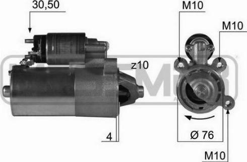 Messmer 220406A - Стартер avtolavka.club