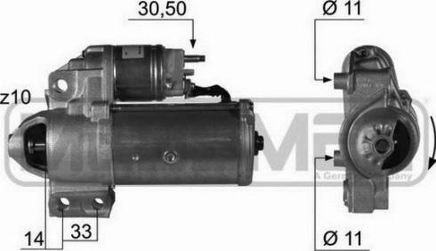 Messmer 220400A - Стартер avtolavka.club