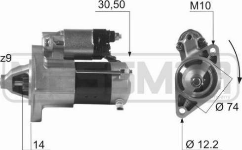 Messmer 220486A - Стартер avtolavka.club