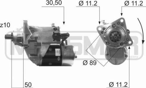 Messmer 220480A - Стартер avtolavka.club