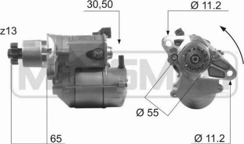 Messmer 220487A - Стартер avtolavka.club