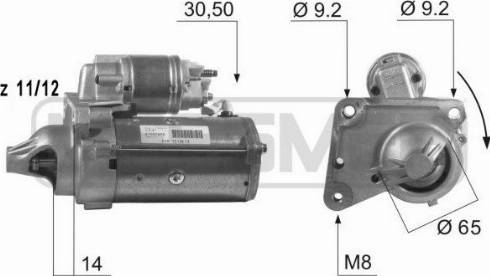 Messmer 220429A - Стартер avtolavka.club