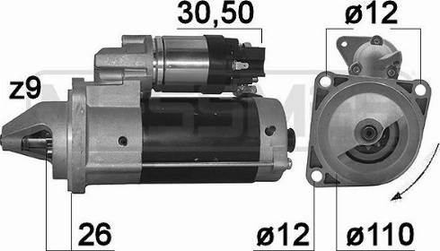 Messmer 220550A - Стартер avtolavka.club