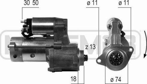 Messmer 220507A - Стартер avtolavka.club