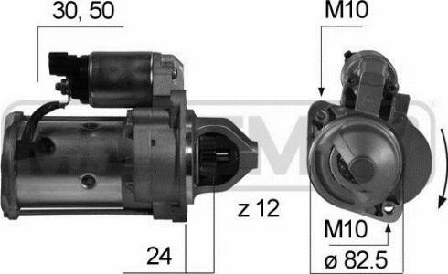 Messmer 220511A - Стартер avtolavka.club