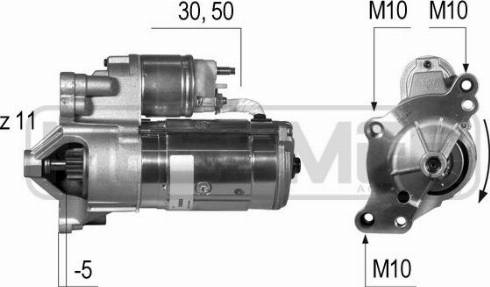 Messmer 220533A - Стартер avtolavka.club