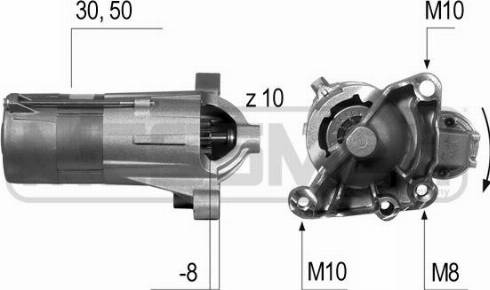 Messmer 220526A - Стартер avtolavka.club