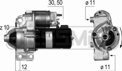 Messmer 220527A - Стартер avtolavka.club