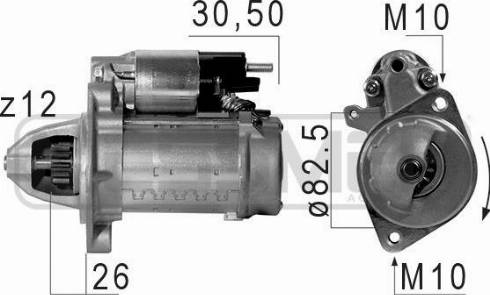 Messmer 220671A - Стартер avtolavka.club