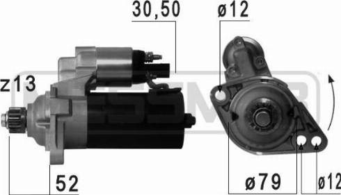 Messmer 220673A - Стартер avtolavka.club