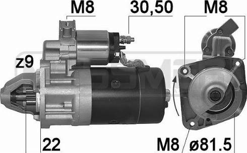 Messmer 220043R - Стартер avtolavka.club