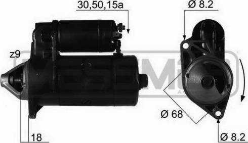 Messmer 220042R - Стартер avtolavka.club