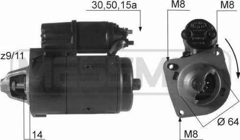 Messmer 220051R - Стартер avtolavka.club