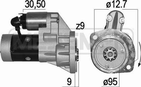 Messmer 220003A - Стартер avtolavka.club