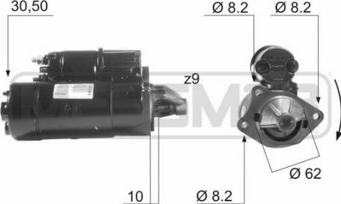 Messmer 220002R - Стартер avtolavka.club