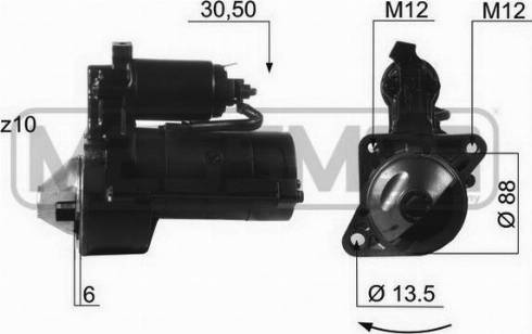 Messmer 220084R - Стартер avtolavka.club