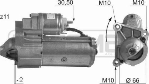 Messmer 220021A - Стартер avtolavka.club