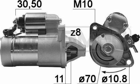 Messmer 220197R - Стартер avtolavka.club