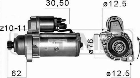 Messmer 220141A - Стартер avtolavka.club