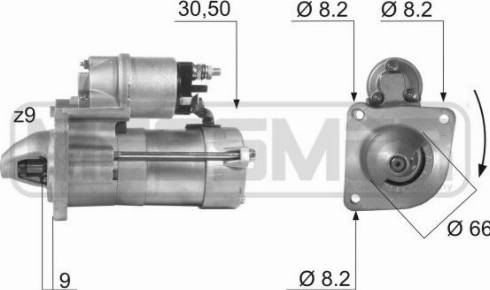 Messmer 220151A - Стартер avtolavka.club