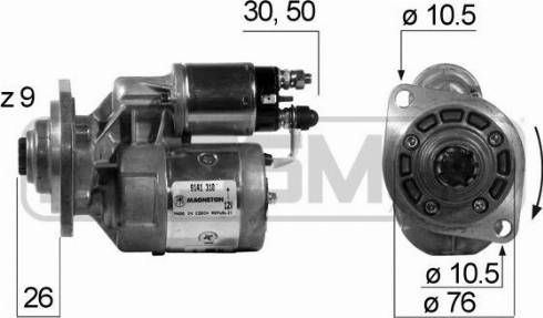 Messmer 220160A - Стартер avtolavka.club