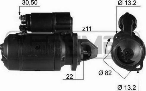 Messmer 220186R - Стартер avtolavka.club