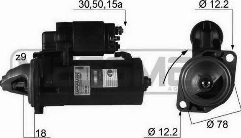 Messmer 220138R - Стартер avtolavka.club