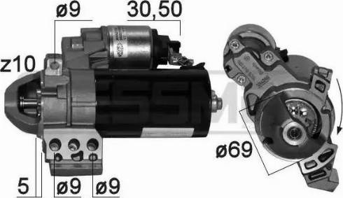 Messmer 220869 - Стартер avtolavka.club