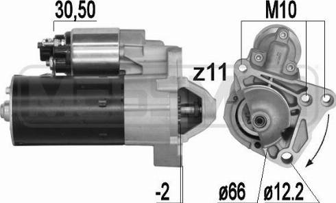 Messmer 220882A - Стартер avtolavka.club