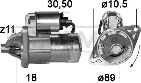 Messmer 220823A - Стартер avtolavka.club