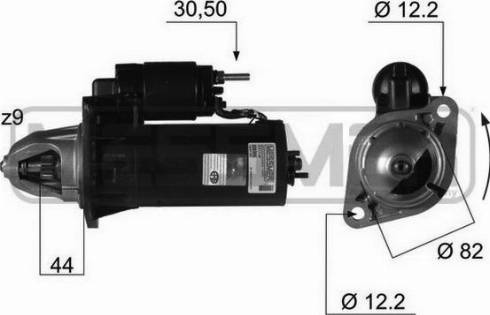 Messmer 220355A - Стартер avtolavka.club