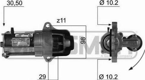 Messmer 220369A - Стартер avtolavka.club