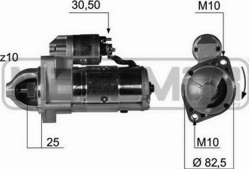 Messmer 220378R - Стартер avtolavka.club