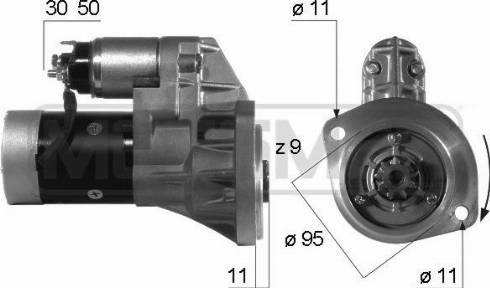 Messmer 220204A - Стартер avtolavka.club