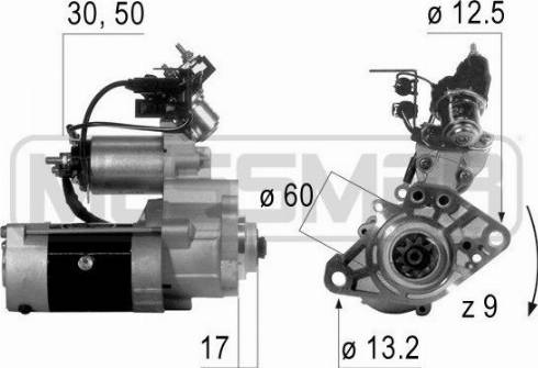 Messmer 220200A - Стартер avtolavka.club