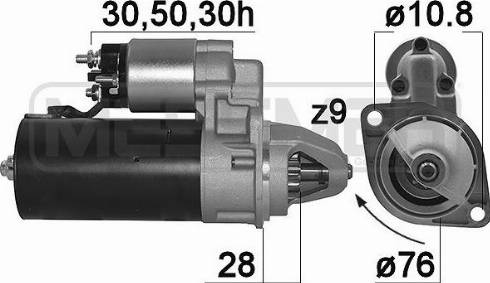 Messmer 220201A - Стартер avtolavka.club