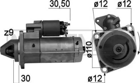 Messmer 220754 - Стартер avtolavka.club