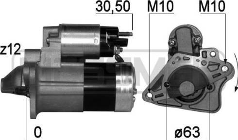 Messmer 220758A - Стартер avtolavka.club