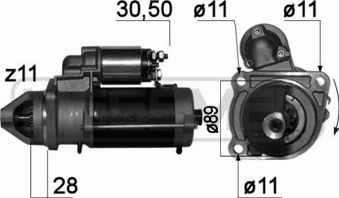 Messmer 220731A - Стартер avtolavka.club