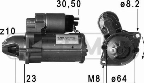 Messmer 220774A - Стартер avtolavka.club