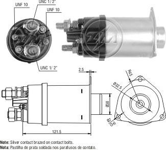 Messmer ZM461 - Тягове реле, стартер avtolavka.club