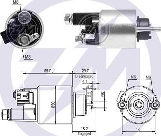 Messmer ZM4708 - Тягове реле, стартер avtolavka.club