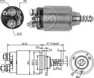 Messmer ZM645 - Тягове реле, стартер avtolavka.club