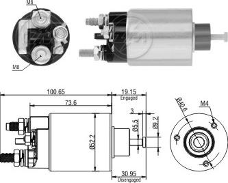 Messmer ZM6860 - Тягове реле, стартер avtolavka.club