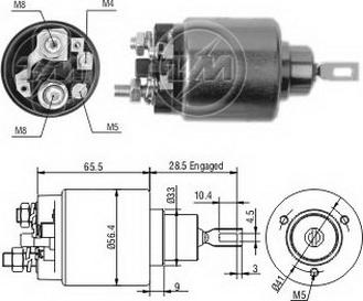 Messmer ZM671 - Тягове реле, стартер avtolavka.club