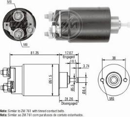 Messmer ZM1761C - Тягове реле, стартер avtolavka.club