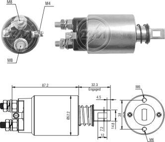 Messmer ZM2689 - Тягове реле, стартер avtolavka.club