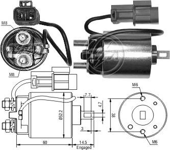 Messmer ZM713 - Тягове реле, стартер avtolavka.club