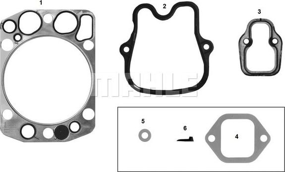 METAL LEVE J&RS-1894/1 - Комплект прокладок, головка циліндра avtolavka.club