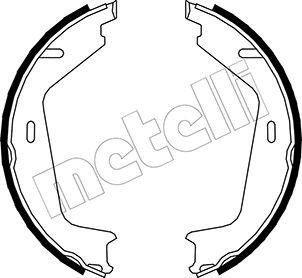 Metelli 53-0479 - Комплект гальм, ручник, парковка avtolavka.club